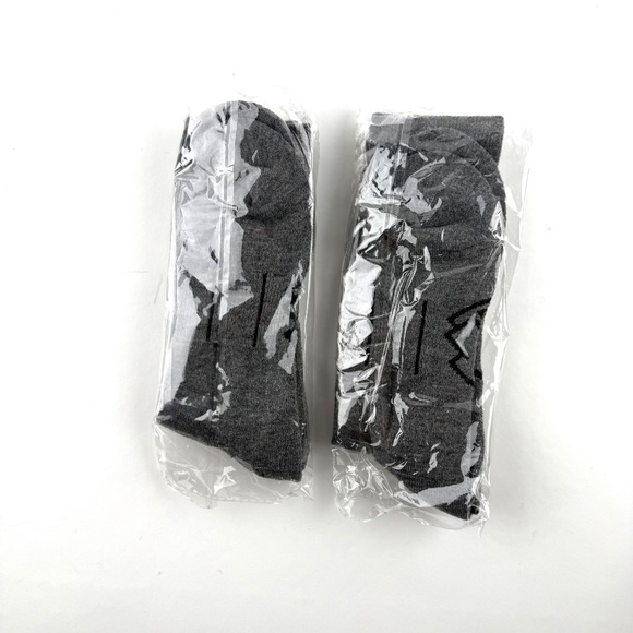 merino.tech Merino Wool socks 2 Pairs Gray Mens 9-12.5 Never open or worn - Picture 2 of 4